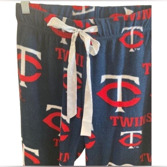 Twins fleece pajama pants Concepts Sports Loungewear Sleepwear Twin Cities MLB - Picture 3 of 4